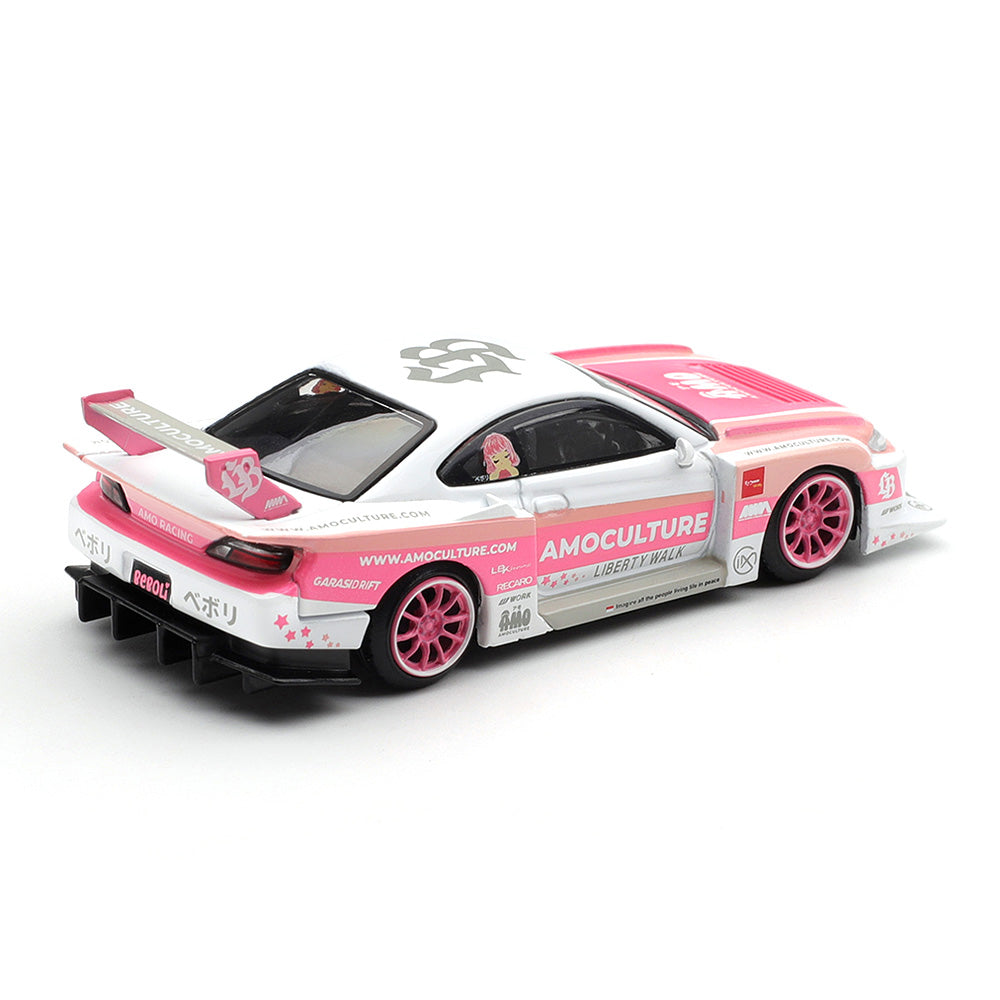 Nissan Silvia (S15) Lb-Super Silhouette Amoculture By Mini Gt -Mini GT - India - www.superherotoystore.com