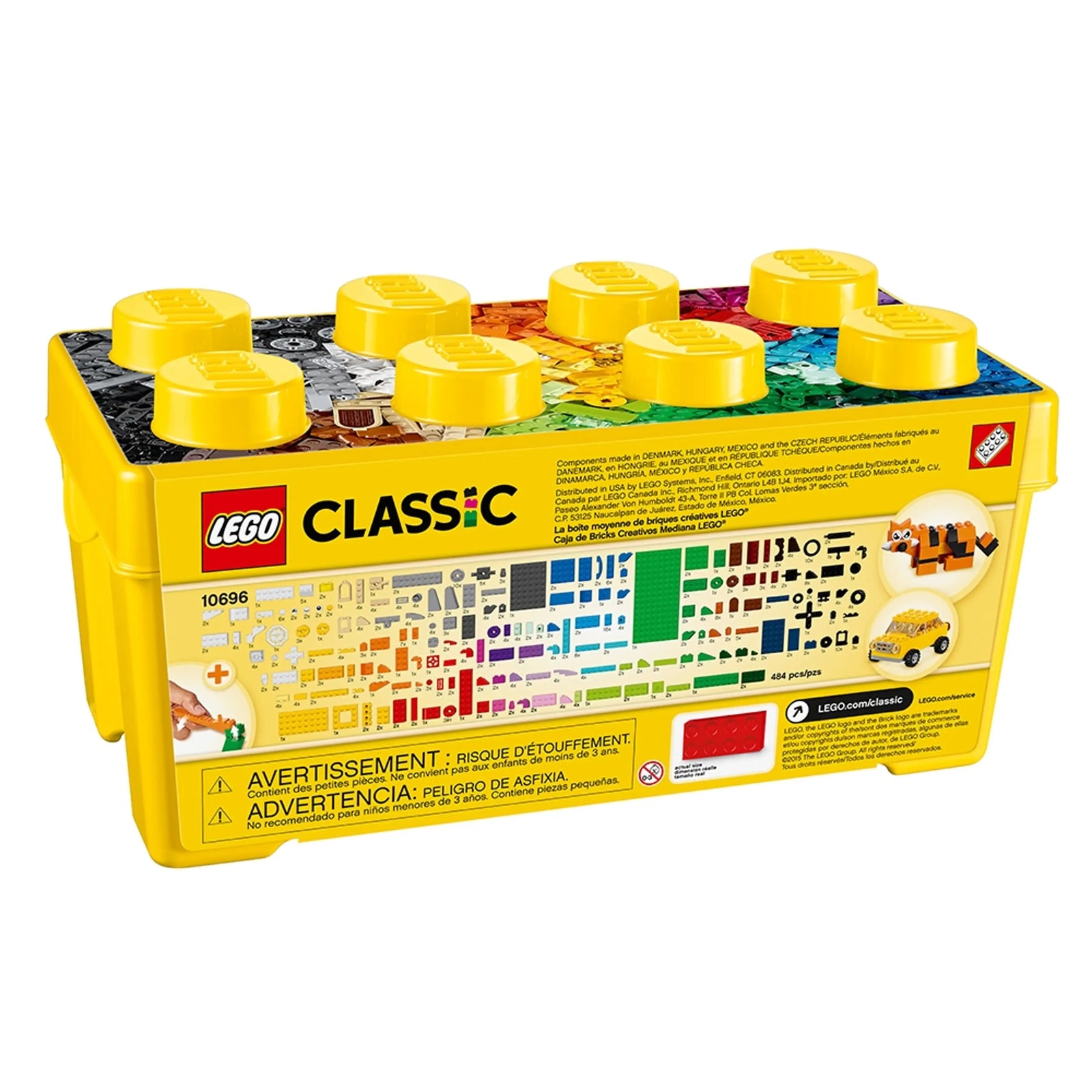 LEGO® Medium Creative Brick Box -Lego - India - www.superherotoystore.com