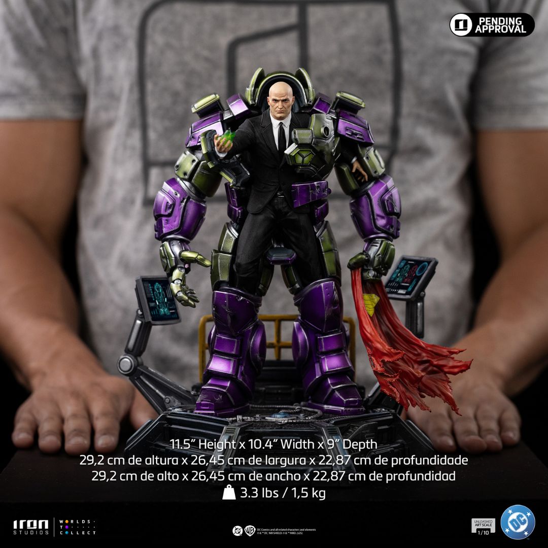 Lex Luthor Statue By Iron Studios -Iron Studios - India - www.superherotoystore.com