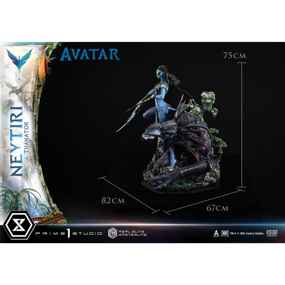 Avatar (Film) Neytiri & Thanator Bonus Version Statue By Prime1 Studios -Prime 1 Studio - India - www.superherotoystore.com
