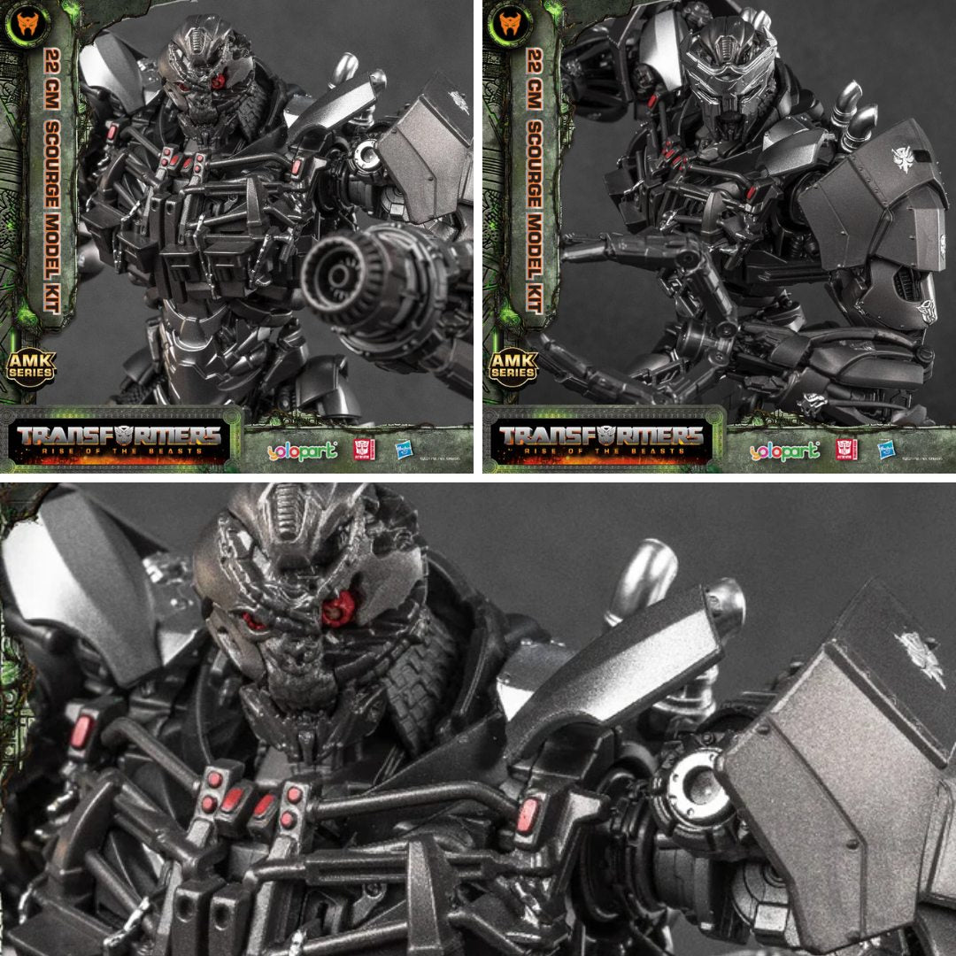 Transformers Rise Of The Beasts: Amk Series 22Cm Scourge Model Kit By Yolo Park -Yolo Park - India - www.superherotoystore.com