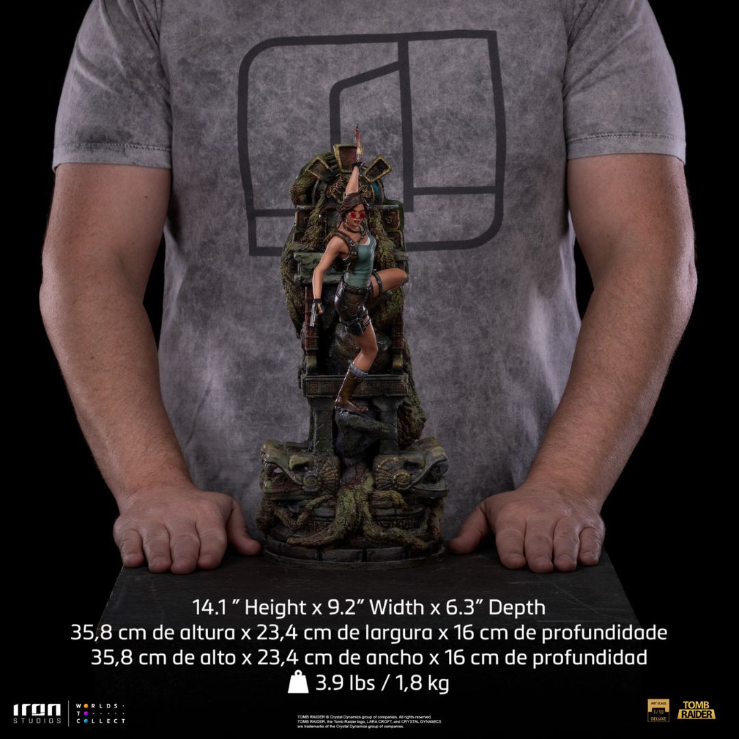 Lara Croft Tomb Raider Statue By Iron Studios -Iron Studios - India - www.superherotoystore.com