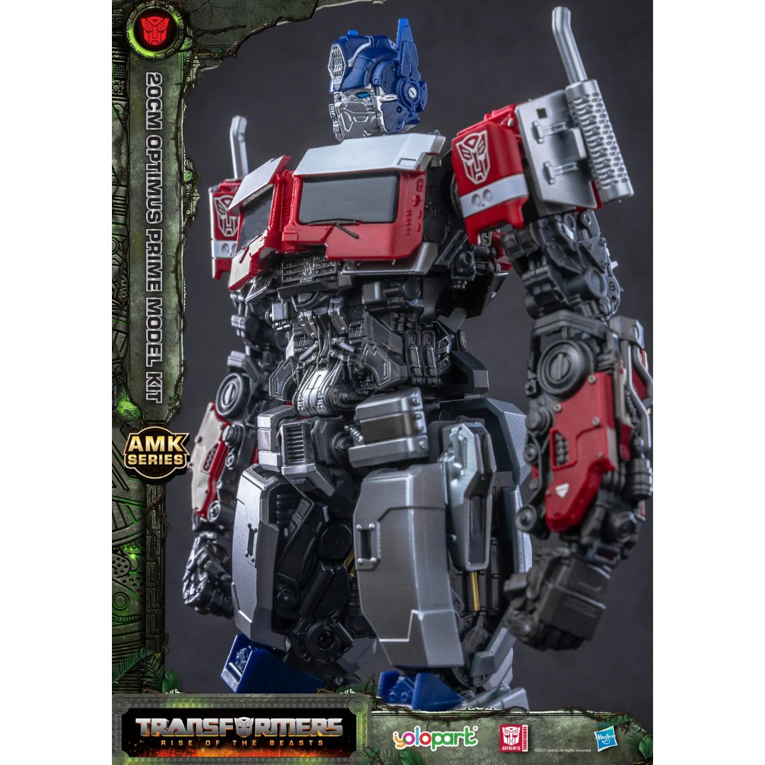 Transformers Rise Of The Beasts: Amk Series 20Cm Optimus Prime Model Kit By Yolo Park -Iron Studios - India - www.superherotoystore.com