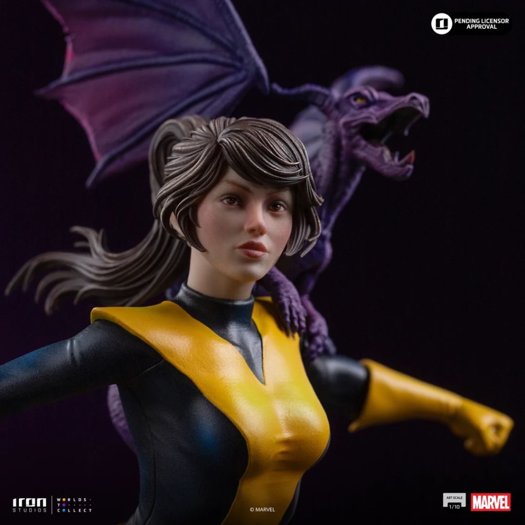 Kitty Pride & Lockheed - X-Men Comics - BDS Art Scale 1/10 Statue By Iron Studios