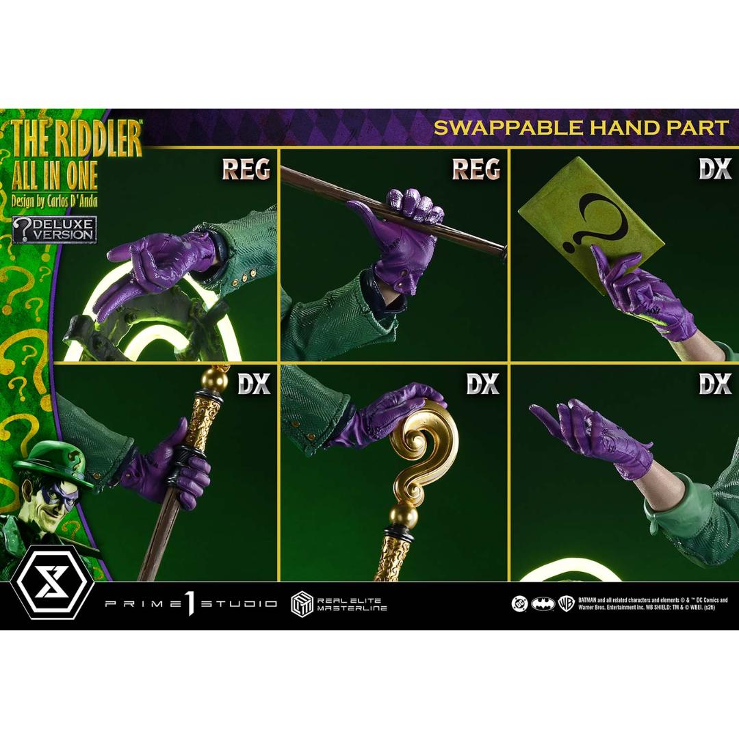 Batman (Comics) The Riddler Deluxe Version Statue By Prime1 Studios -Prime 1 Studio - India - www.superherotoystore.com
