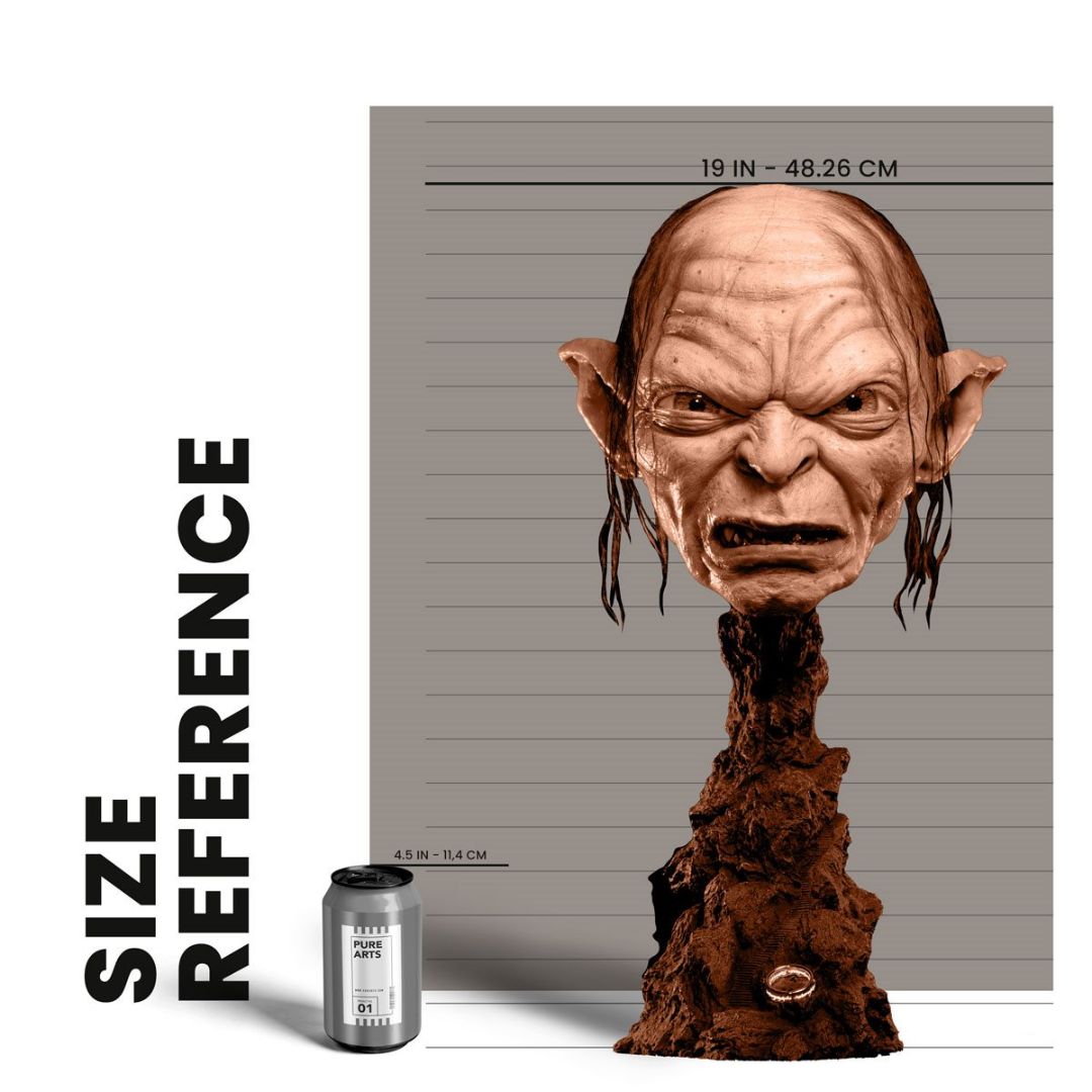 Lord of the Rings Gollum Art Mask Life-Size Bust Statue by Pure Arts -Pure Arts - India - www.superherotoystore.com