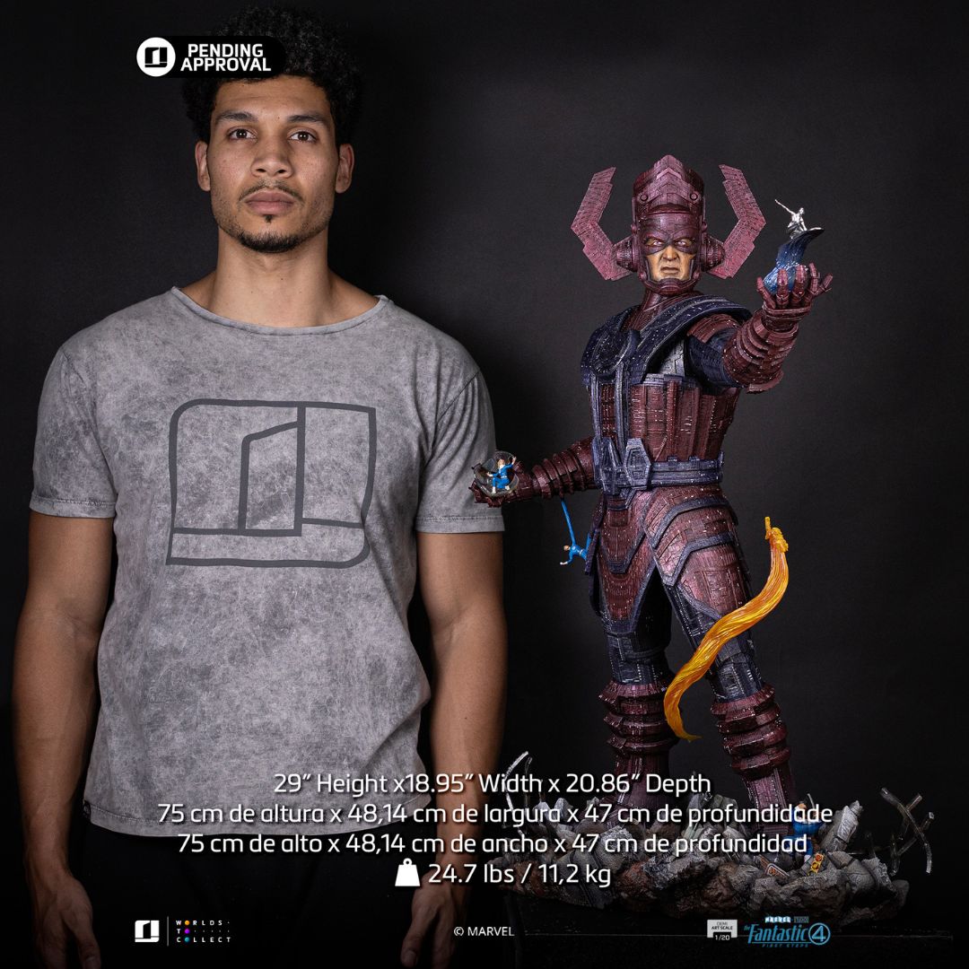 Marvel Comics Galactus Diorama Deluxe Demi Art Statue By Iron Studios -Iron Studios - India - www.superherotoystore.com