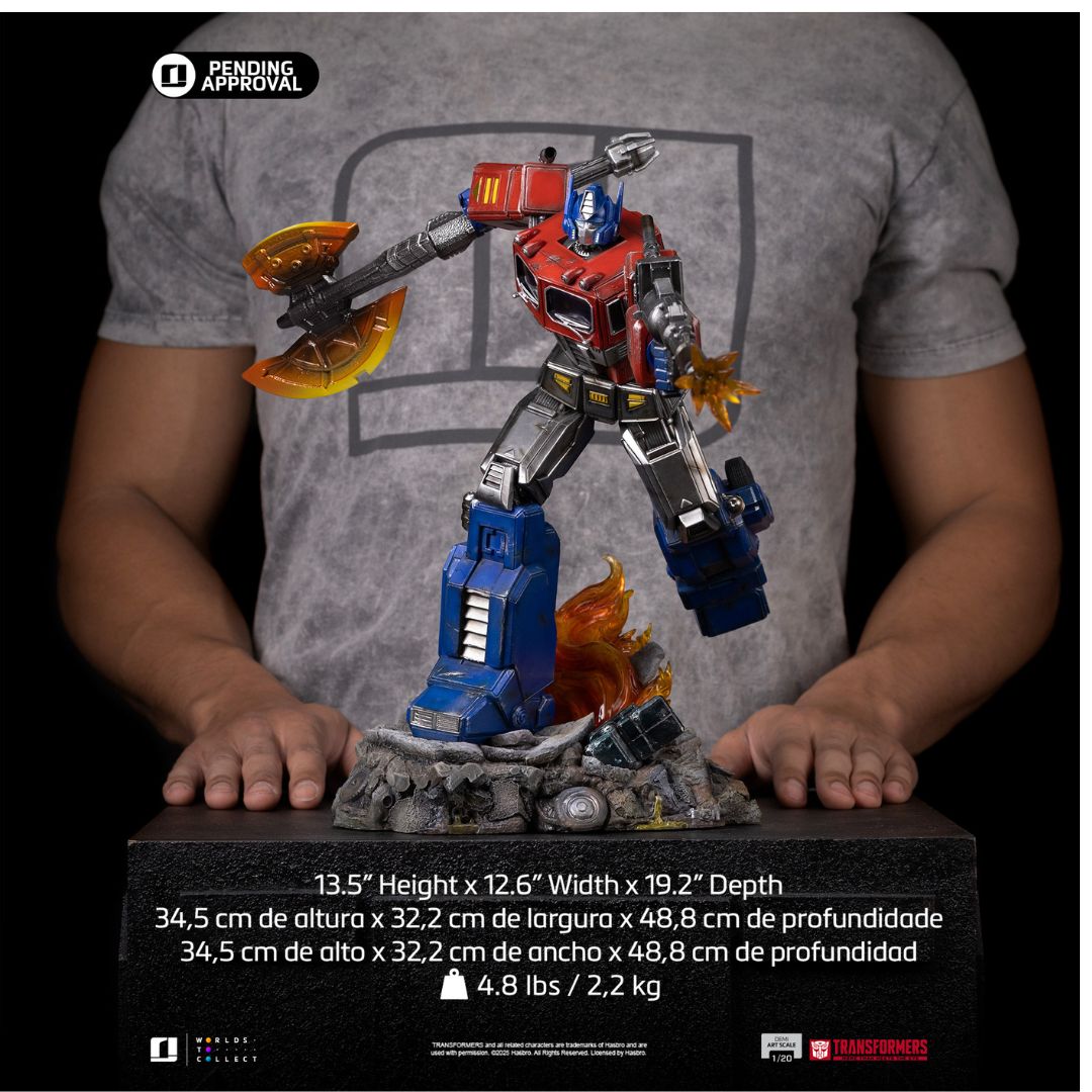 Transformers: Revenge Of The Fallen- Optimus Prime Demi Art Statue By Iron Studios -Iron Studios - India - www.superherotoystore.com