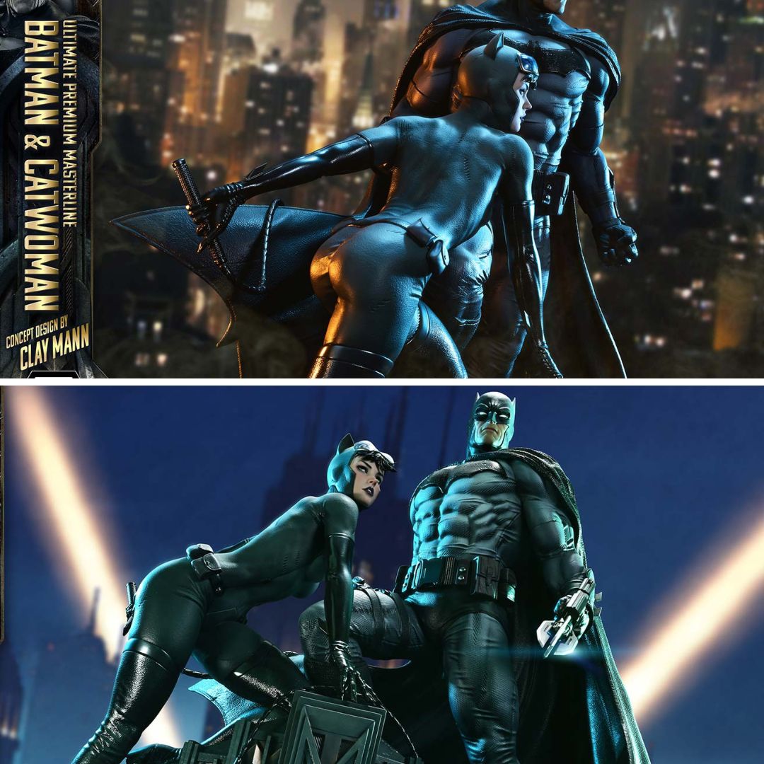 Batman (Comics) Batman & Catwoman Statue By Prime1 Studios -Prime 1 Studio - India - www.superherotoystore.com