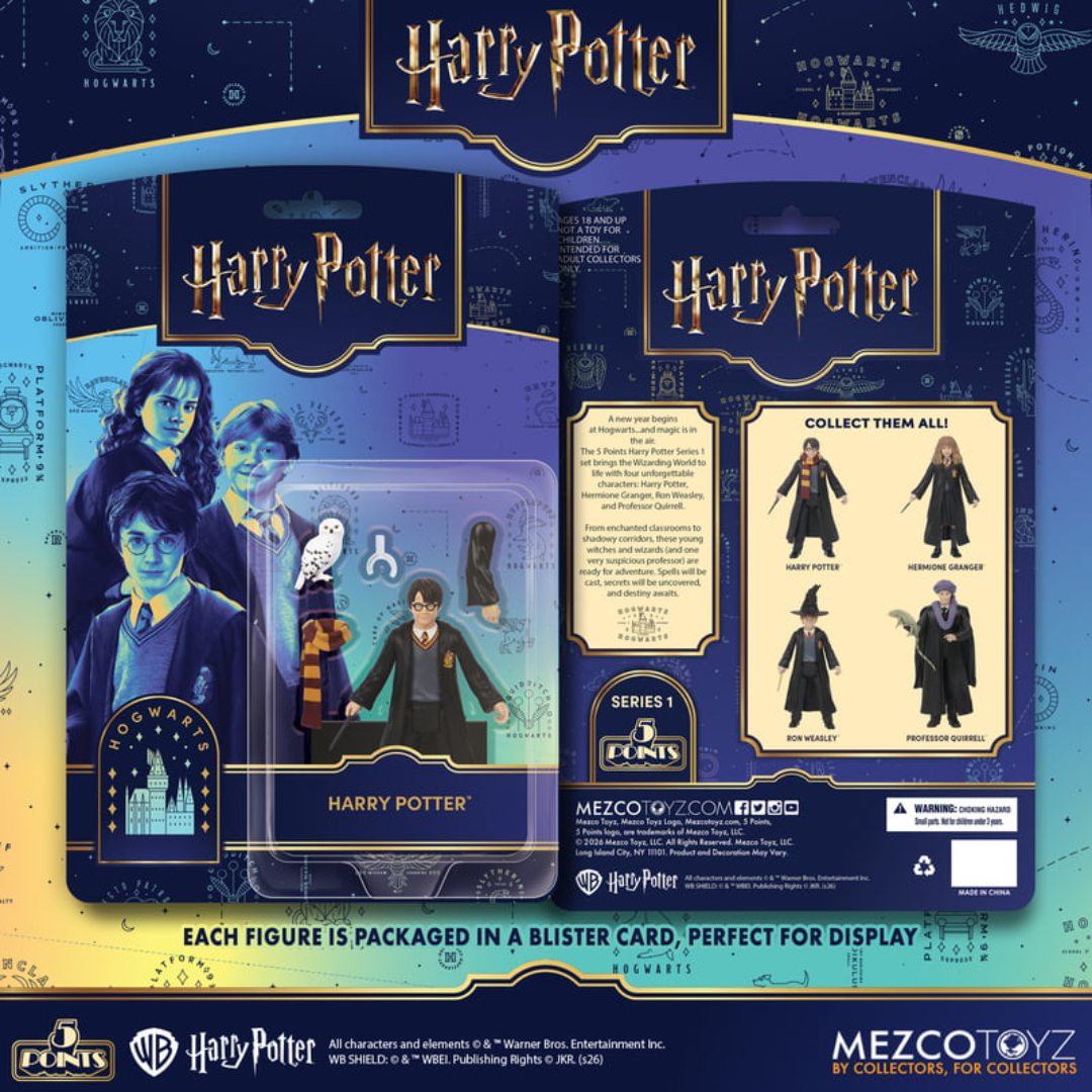 Harry Potter Series 1 Action Figure 20Pc Assortment By Mezco Toys -Mezco Toys - India - www.superherotoystore.com