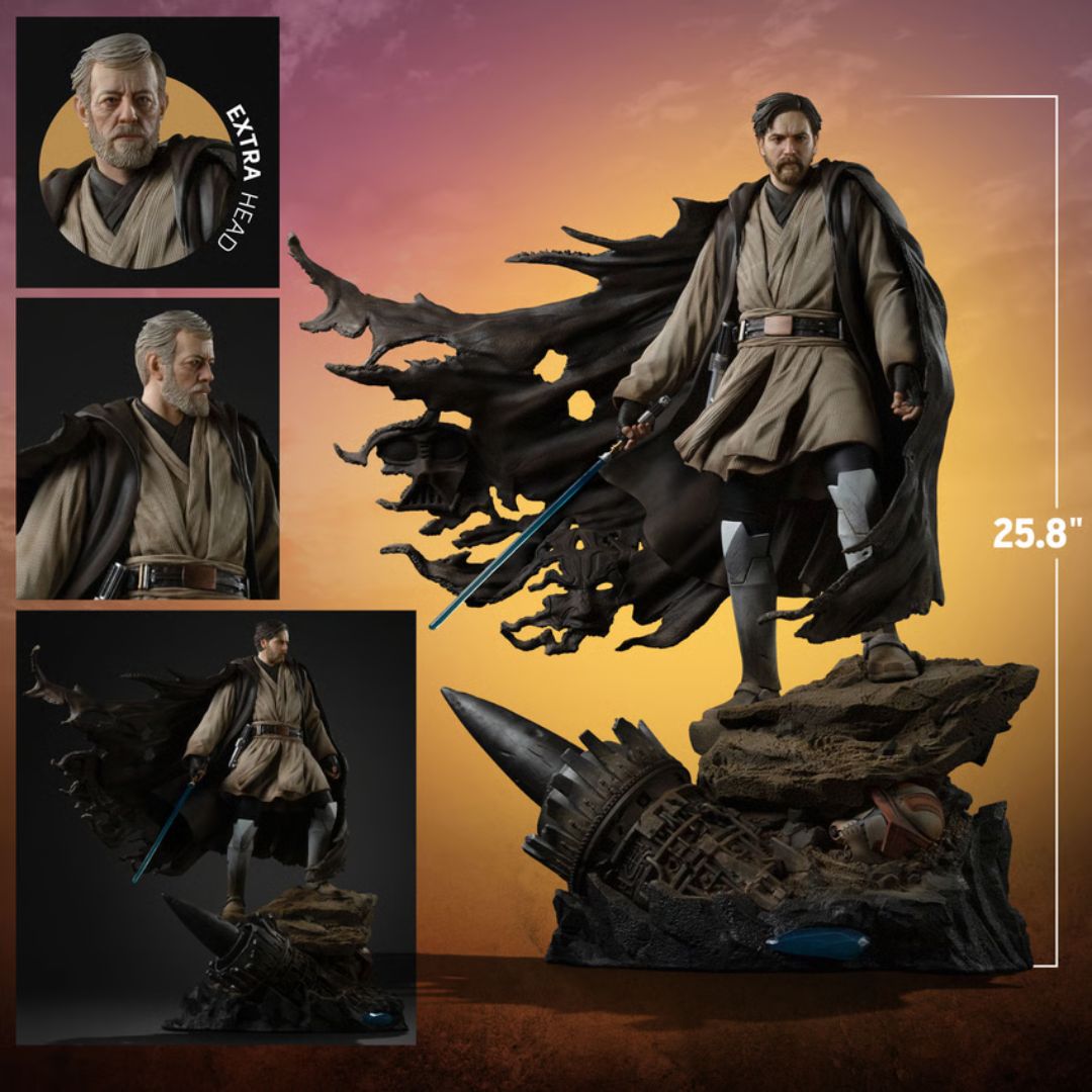 Star Wars Obi-Wan Signatures Legacy Replica Iron Studios
