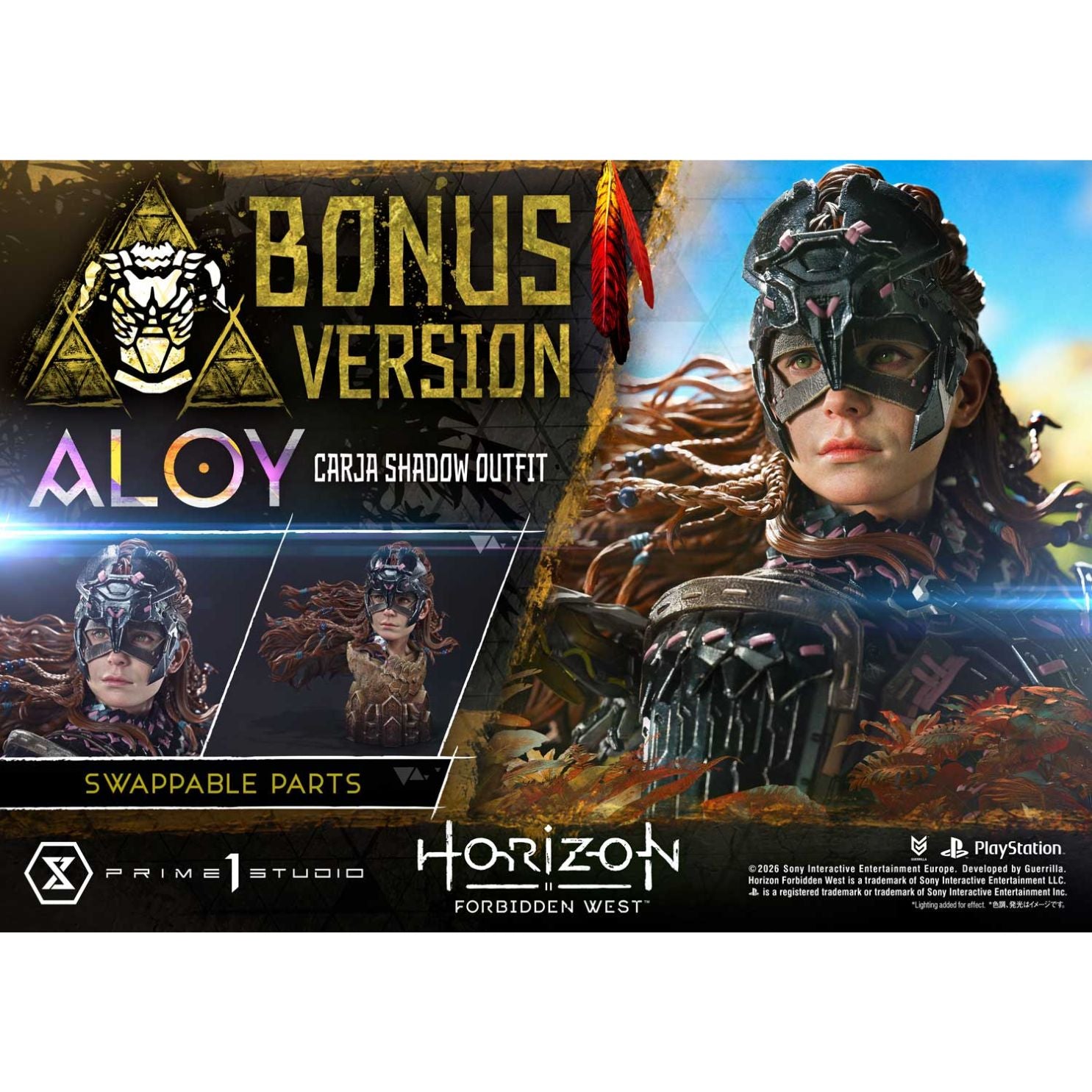 Horizon Forbidden West Aloy Deluxe Version Statue By Prime1 Studios