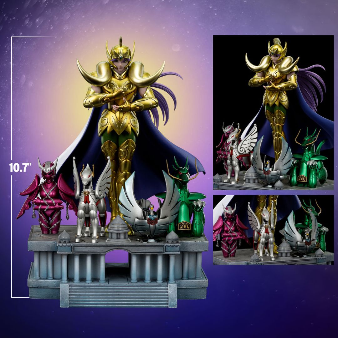 Aries Mu Deluxe Statue By Iron Studios -Iron Studios - India - www.superherotoystore.com