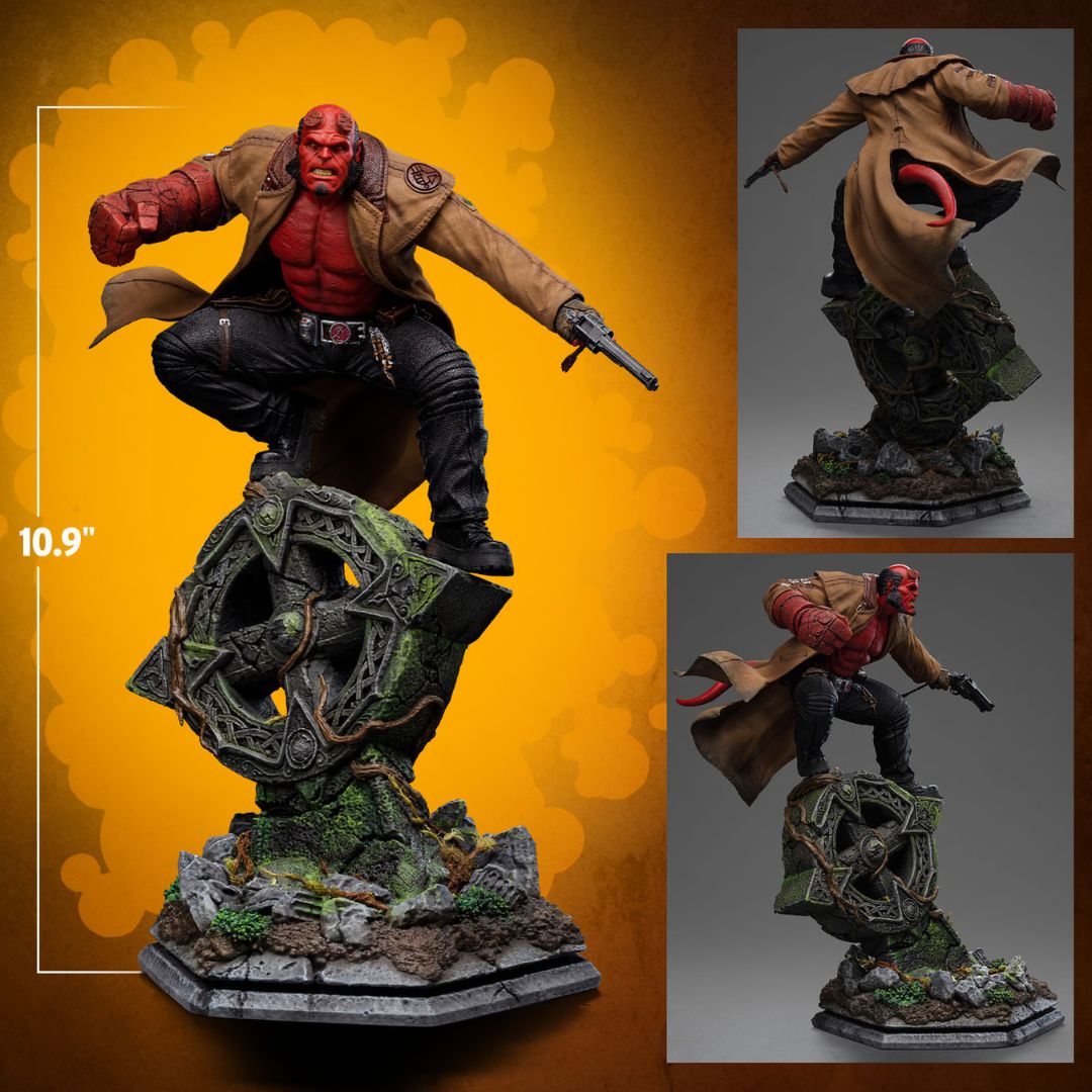 Hellboy Statue By Iron Studios -Iron Studios - India - www.superherotoystore.com