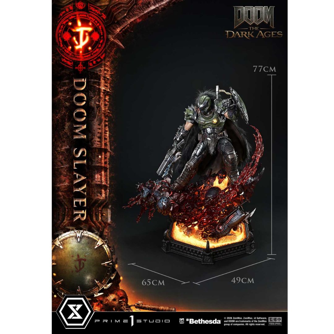 Doom: The Dark Ages Doom Slayer Regular Version Statue By Prime1 Studios