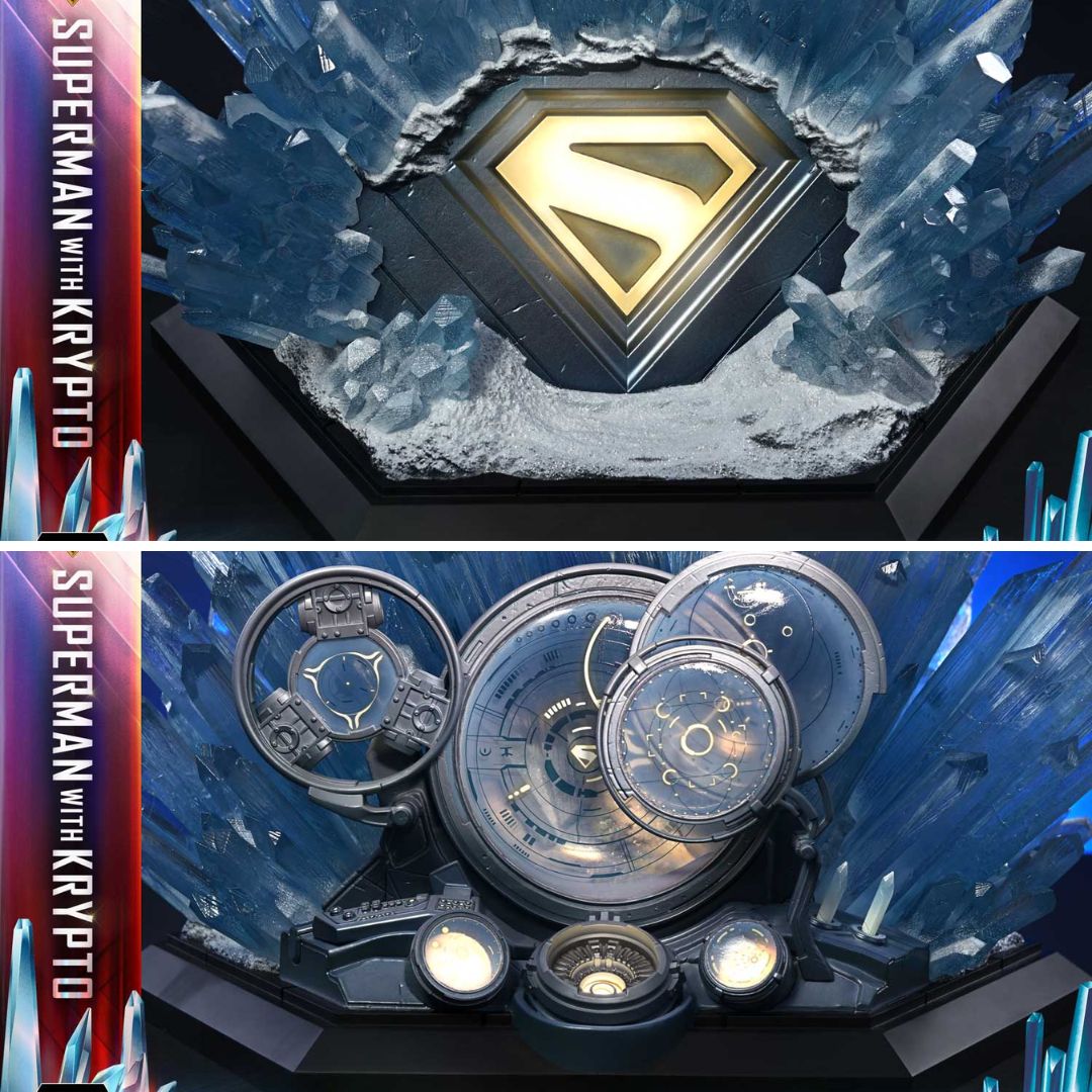 Superman (2025 Film) Superman With Krypto Statue By Prime1 Studios -Prime 1 Studio - India - www.superherotoystore.com