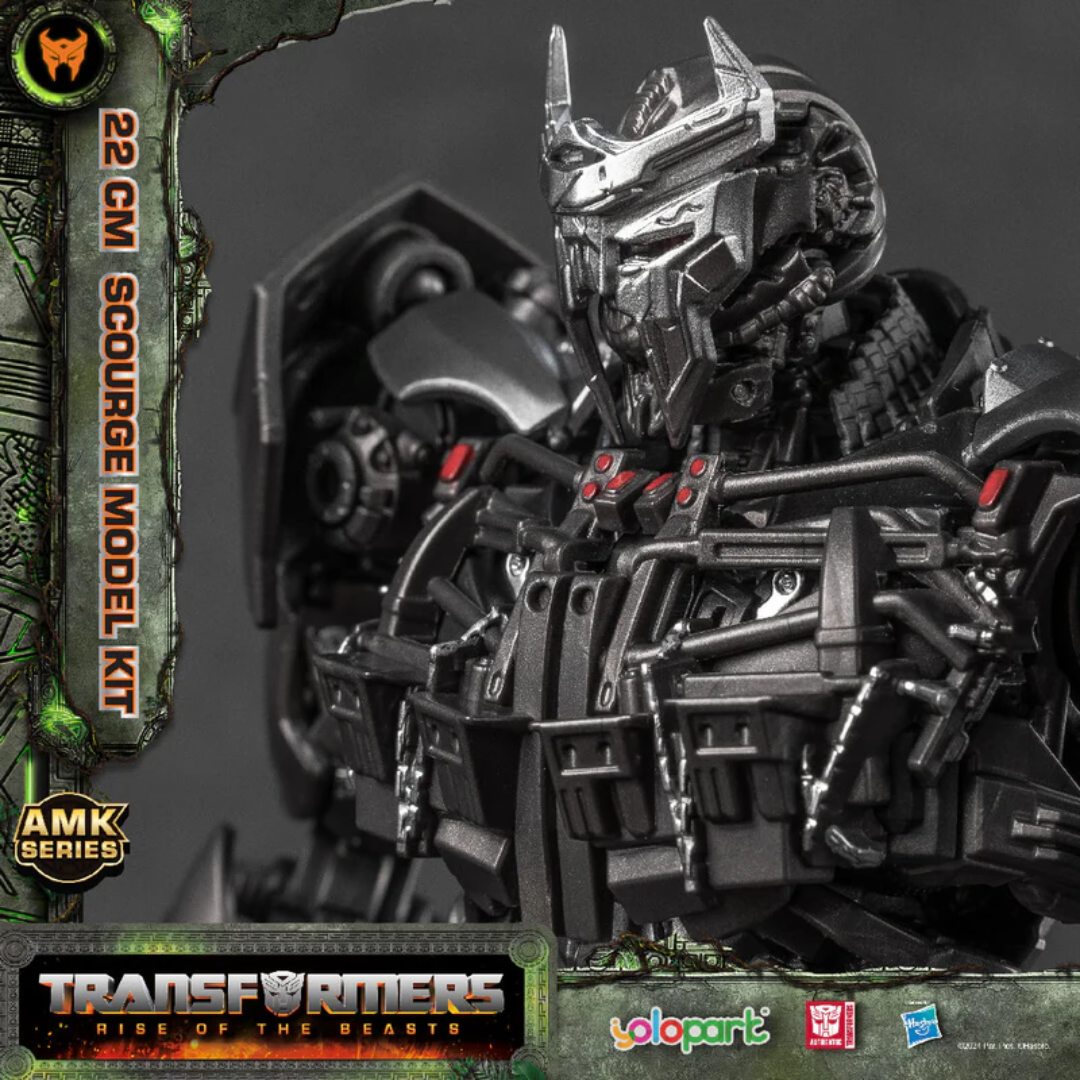 Transformers Rise Of The Beasts: Amk Series 22Cm Scourge Model Kit By Yolo Park -Yolo Park - India - www.superherotoystore.com