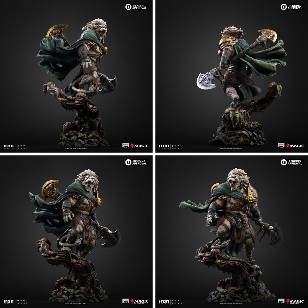 Ajani Goldmane Art statue By Iron Studios -Iron Studios - India - www.superherotoystore.com