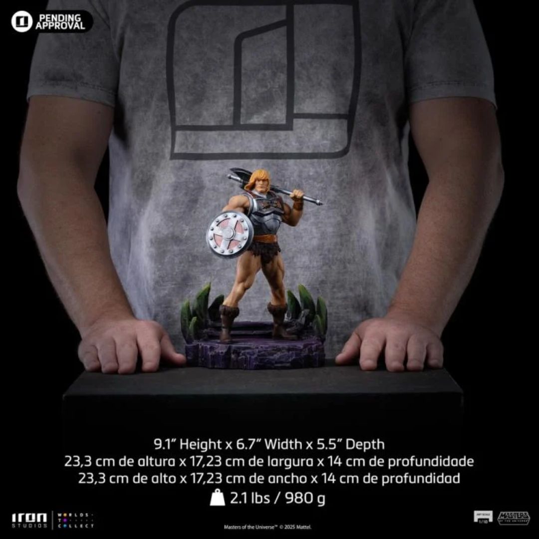 He-Man Battle Armour Version Statue By Iron Studios -Iron Studios - India - www.superherotoystore.com