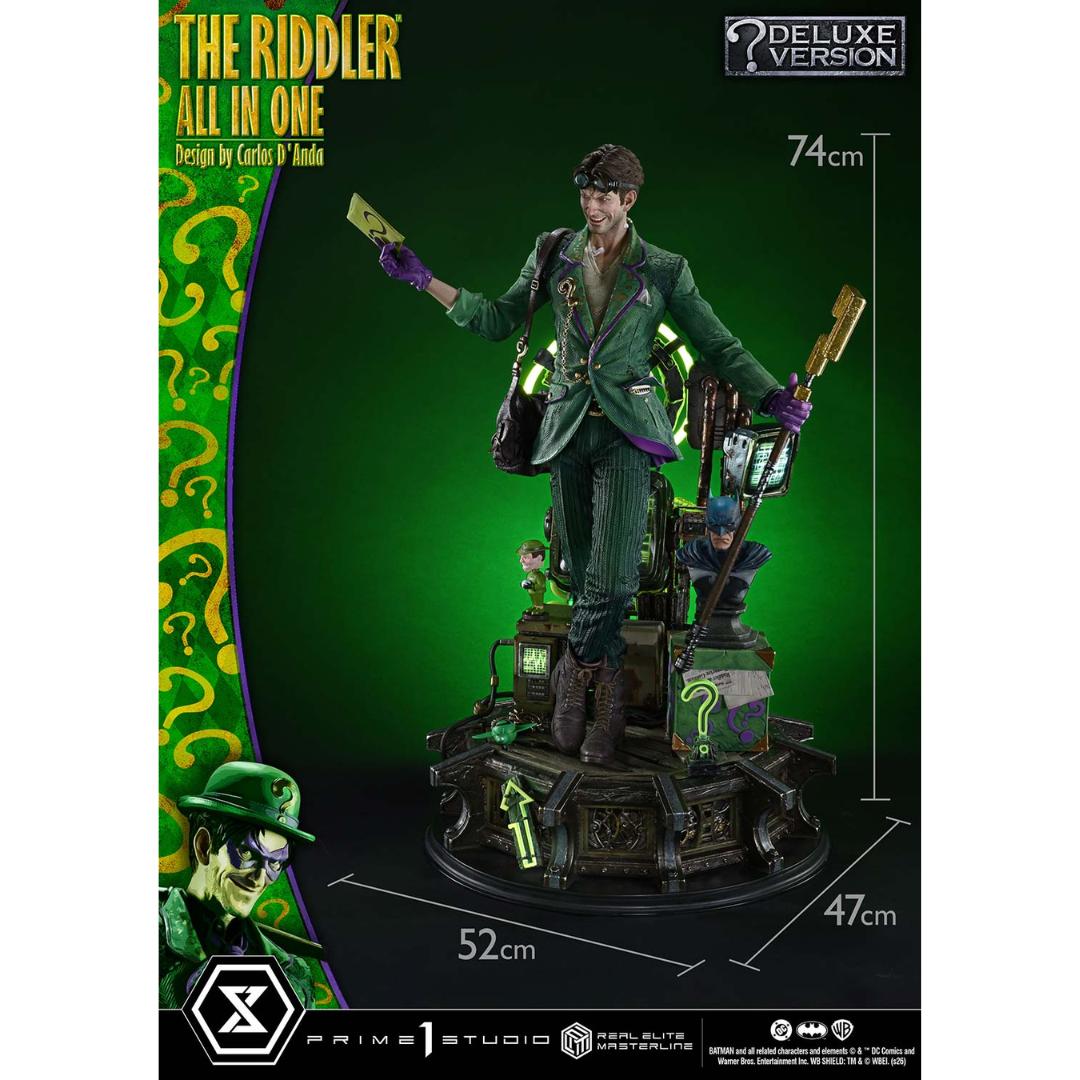 Batman (Comics) The Riddler Deluxe Version Statue By Prime1 Studios -Prime 1 Studio - India - www.superherotoystore.com