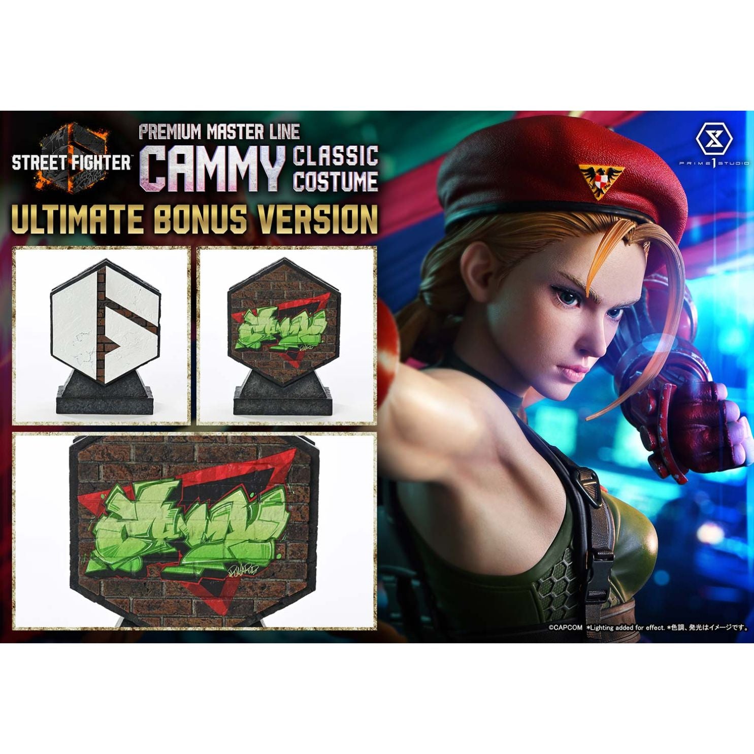 Street Fighter 6 Cammy Deluxe Version Statue By Prime1 Studios