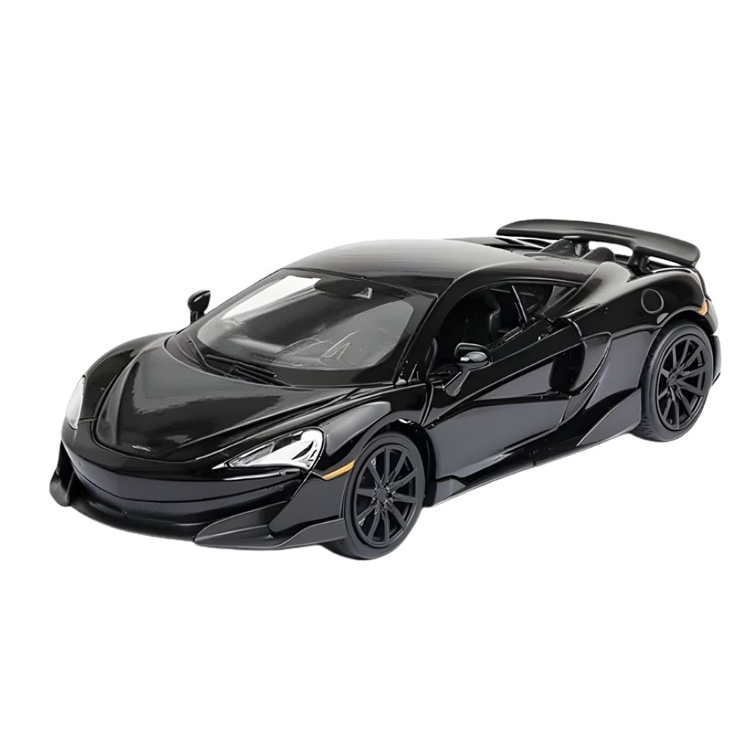 Black MCLAREN 600LT 1:32 Scale Die-Cast car By RMZ