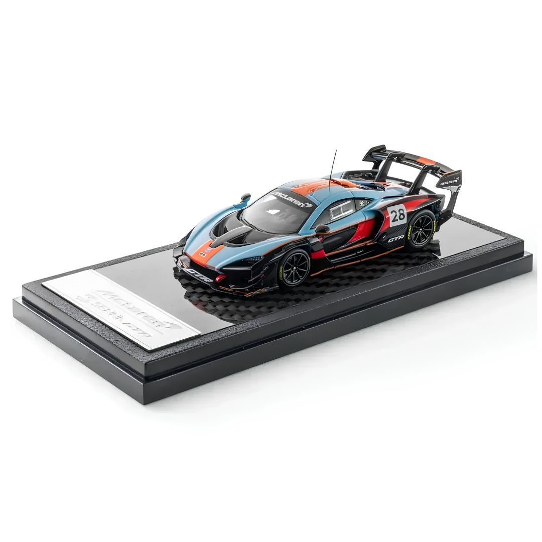 Mclaren Senna Gtr ( Gulf Color ) 1:64 Scale Die-Cast Car By Lcd Models By Lcd Models