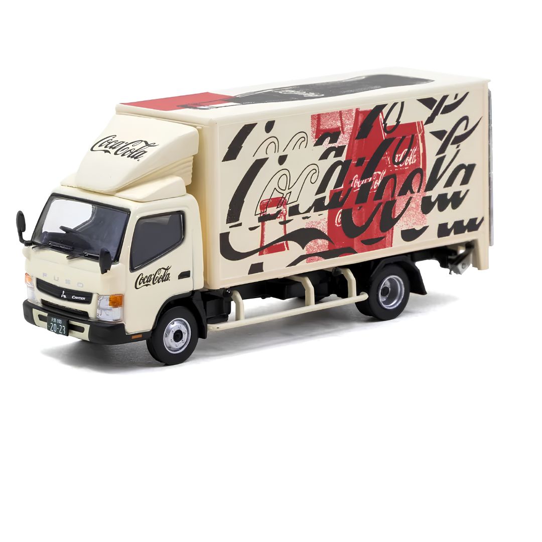 Mitsubishi Fuso Canter Truck Coca- Cola1:64 Die-Cast Car By Tarmac Works