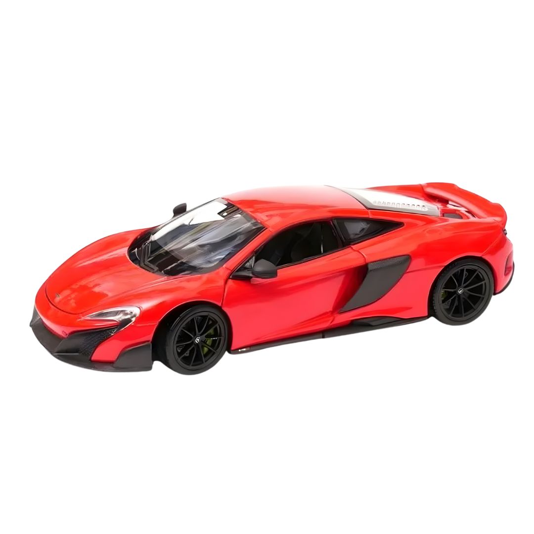 Orange McLAREN 675LT COUPE 1:24 Scale Die-Cast Car By Welly -Welly - India - www.superherotoystore.com