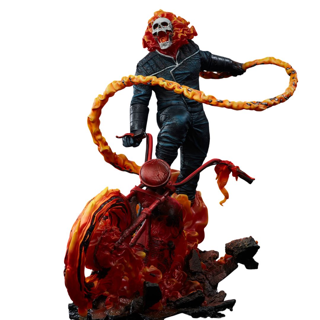 Ghost Rider (Classic Variant) Premium Format By Sideshow Collectibles -Sideshow Collectibles - India - www.superherotoystore.com