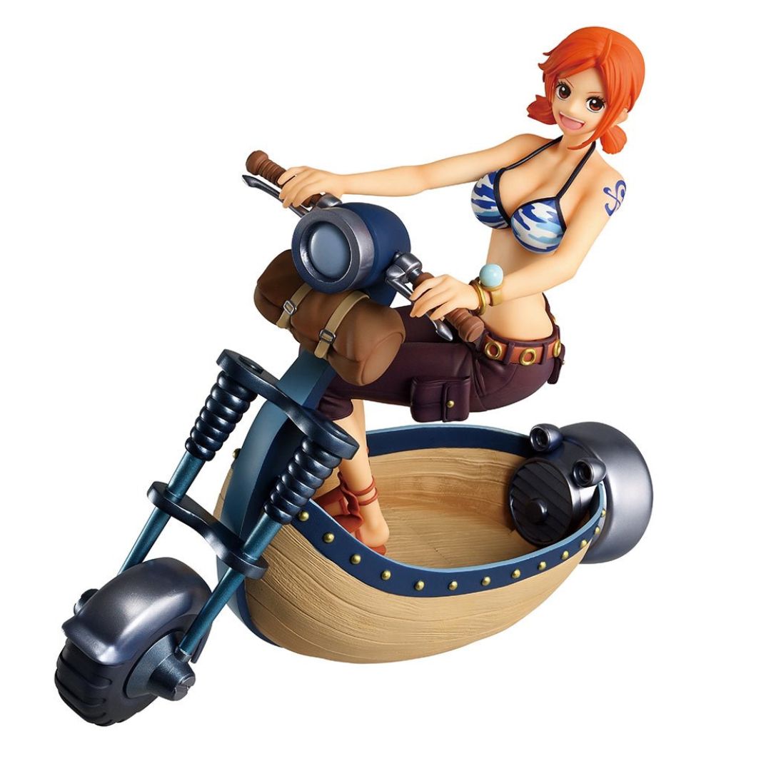 One Piece Nami Playing Love Song In The Sky Masterlise Expiece Ichibansho Statue By Bandai