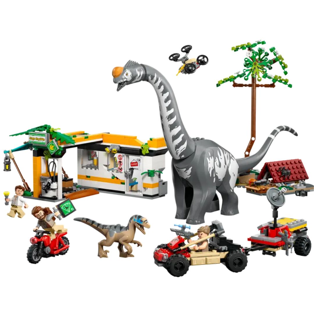 Jurassic Park Jurassic World Raptor & Titanosaurus Tracking Mission By Lego -Lego - India - www.superherotoystore.com