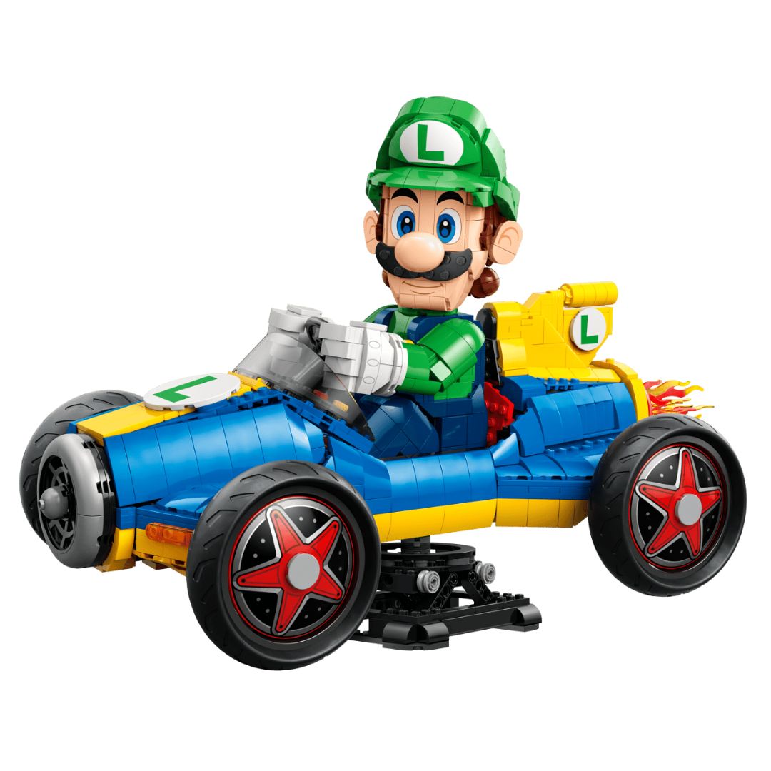 Super Mario Mario Kart – Luigi & Mach 8 By Lego