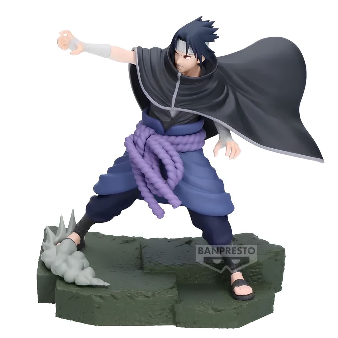 Naruto: Shippuden Sasuke Uchiha Version Iii Combination Battle Statue By Banpresto