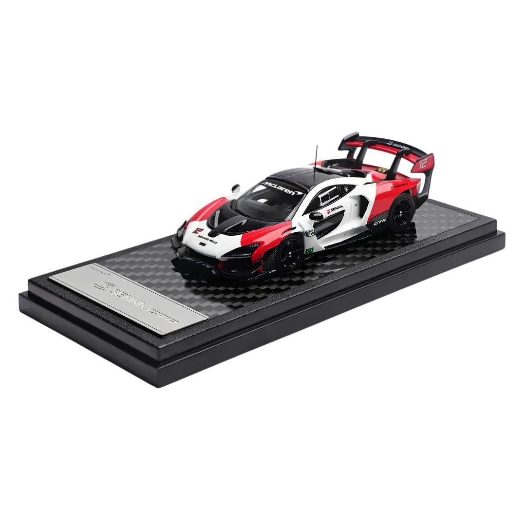 Mclaren Senna Gtr (Red And White Color) 1:64 Scale Die-Cast Car By Lcd Models By Lcd Models