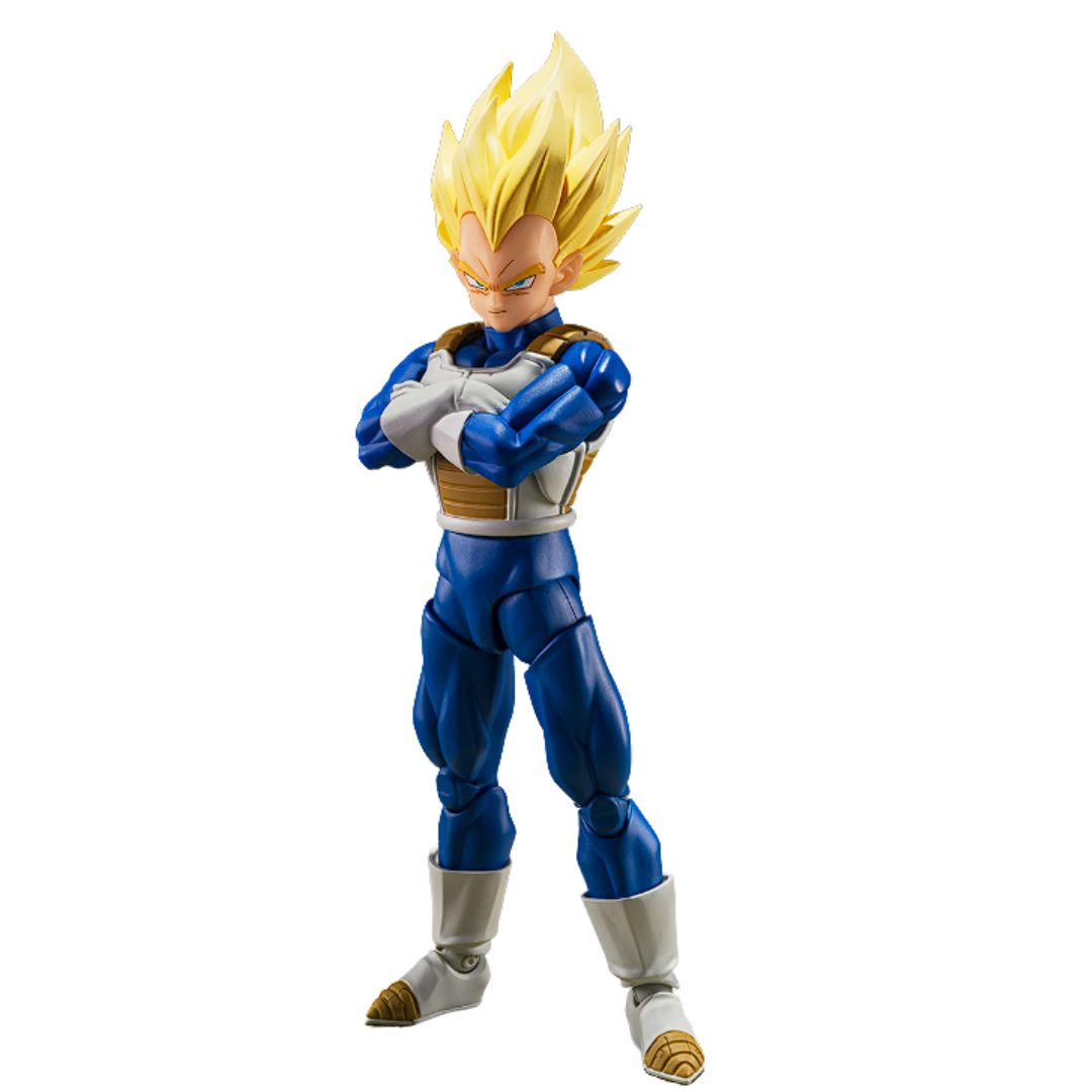 Dragon Ball Z Super Saiyan Vegeta Dangerous Pride S.H.Figuarts Action figure By Tamashii Nations -Tamashii Nations - India - www.superherotoystore.com