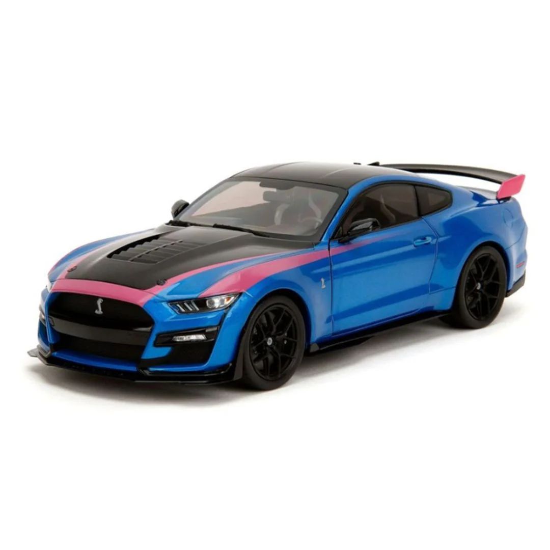 Blue Pink Slips - 2020 Ford Mustang Shelby GT500 1:18 Scale Die-Cast Car By Jada Toys -Jada Toys - India - www.superherotoystore.com