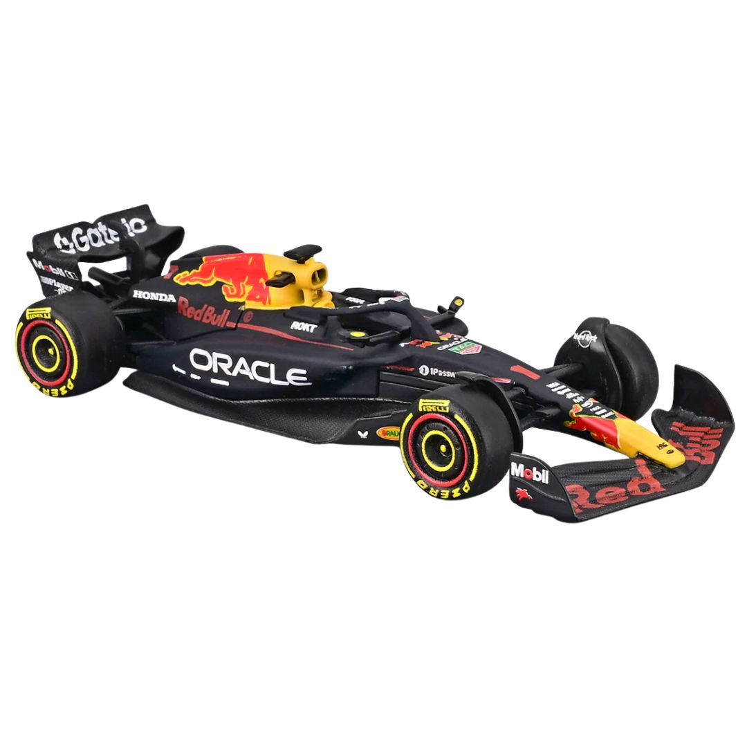 Oracle Red Bull RB21_Bahrain GP (Hard Case) 1:64 Scale Die-Cast Car By Bburago