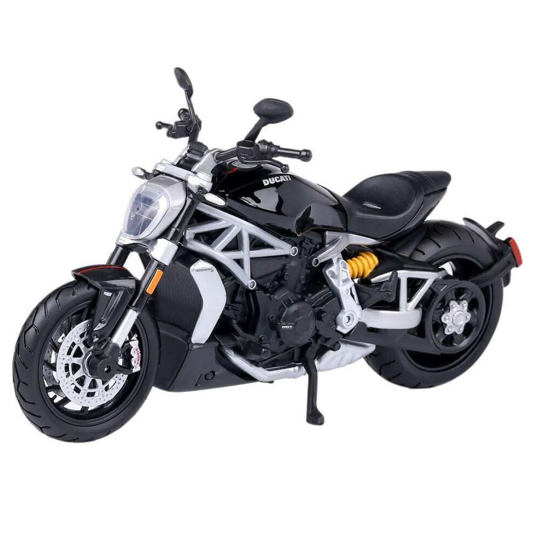 Black Ducati x Diavel S 1:12 Scale Die-cast Bike by Maisto -Maisto - India - www.superherotoystore.com