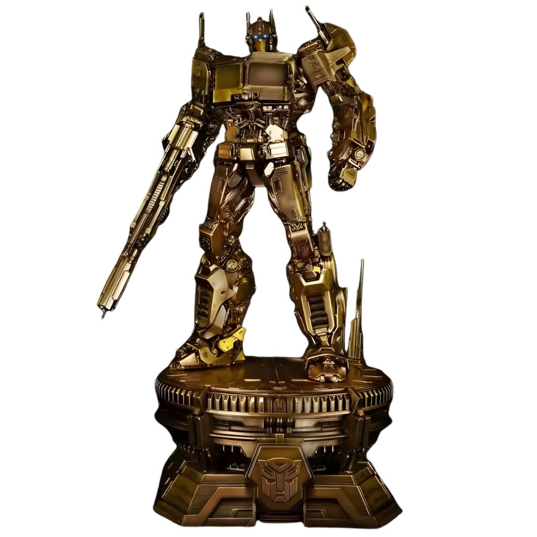 Transformers: Bumblebee (Film) Optimus Prime Cybertron Edition Gold Version Statue By Prime1 Studios -Prime 1 Studio - India - www.superherotoystore.com