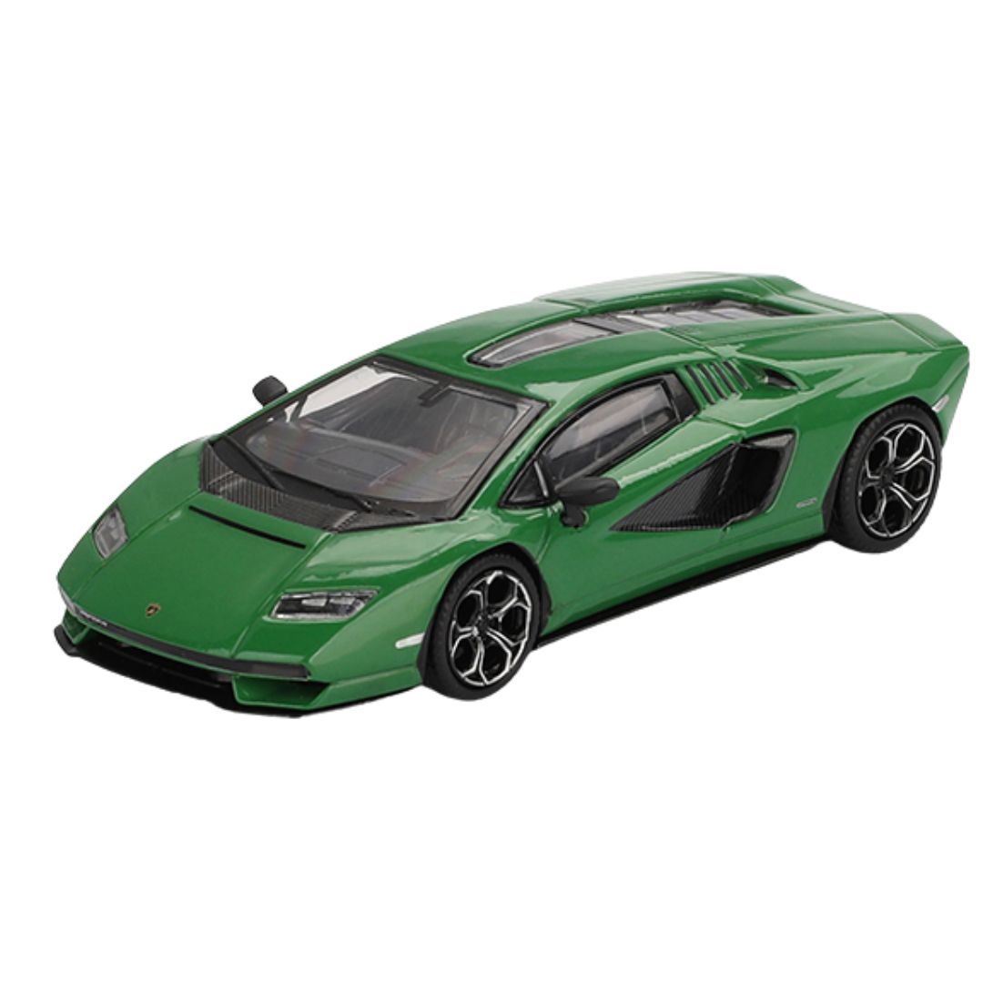 Verde Medio Lamborghini Countach Lpi 800-4 1:64 Scale Die-Cast Car By Mini Gt -Mini GT - India - www.superherotoystore.com