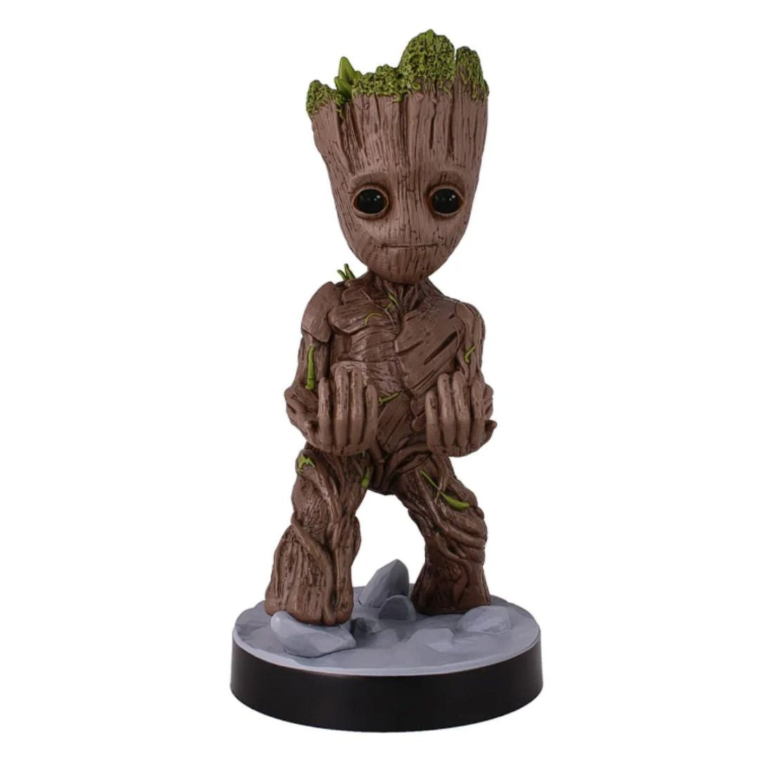 Guardians Of The Galaxy: Toddler Groot Cable Guys Controller Holder And Phone Stand By Exg Pro -EXG Pro - India - www.superherotoystore.com