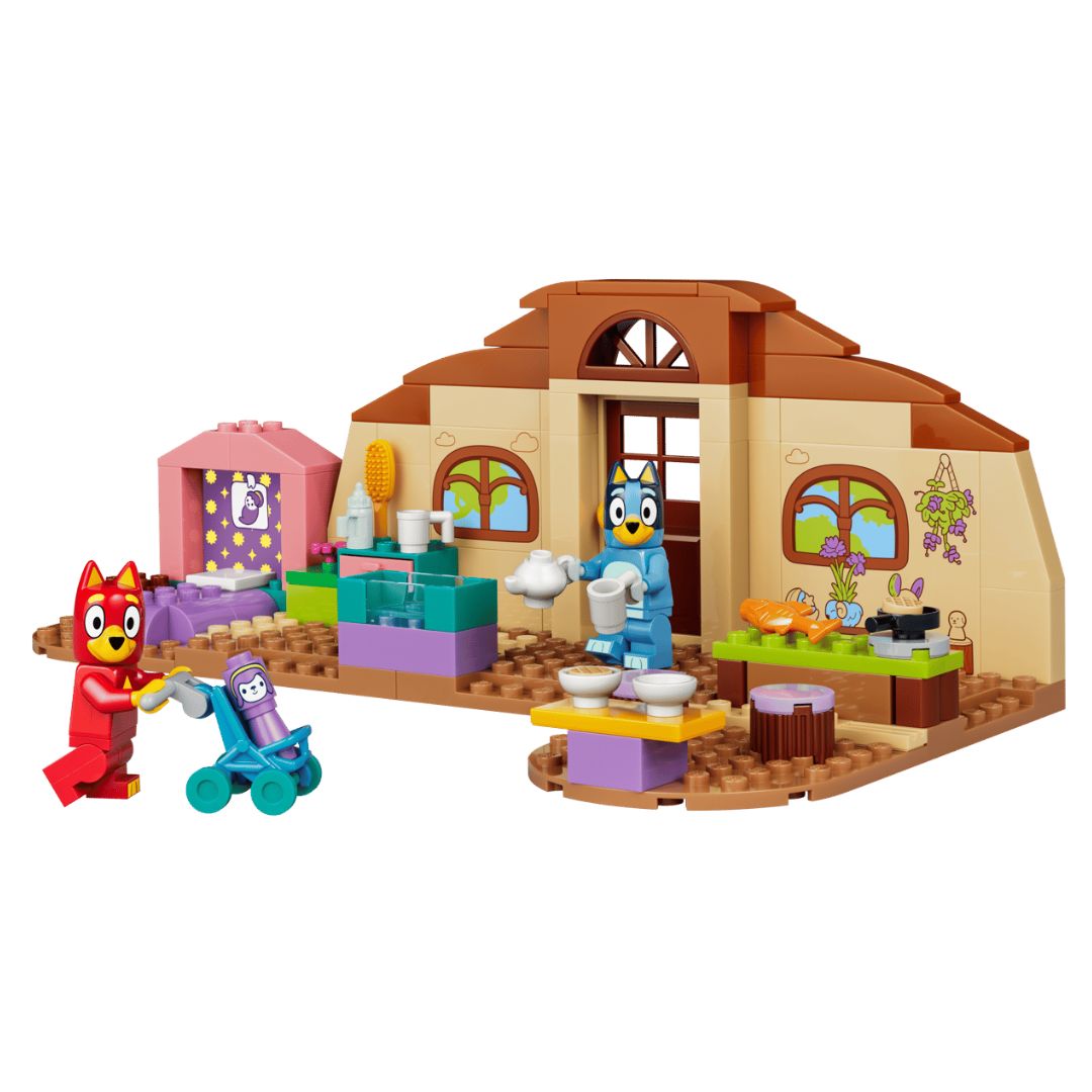 Bluey School With Rusty And Bluey By Lego