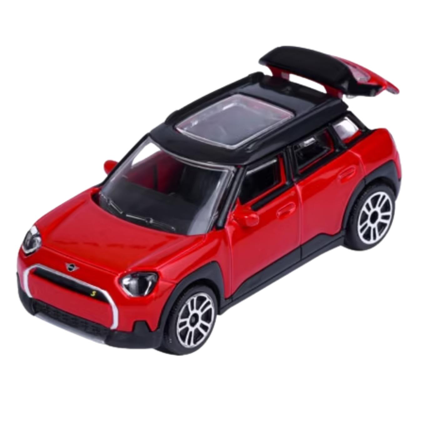 Showroom Premium Red Mini Aceman SE 1:64 Scale Die-Cast car By Majorette -Majorette - India - www.superherotoystore.com