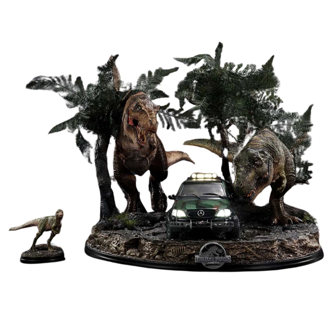 T-Rex Cliff Attack (Bonus Version) Statue By Prime1 Studios -Prime 1 Studio - India - www.superherotoystore.com