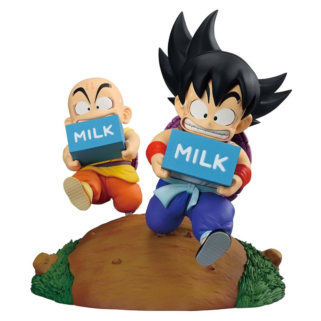 Dragon Ball Son Goku And Krillin Fantastic Adventure 2 Ichibansho Statue By Bandai
