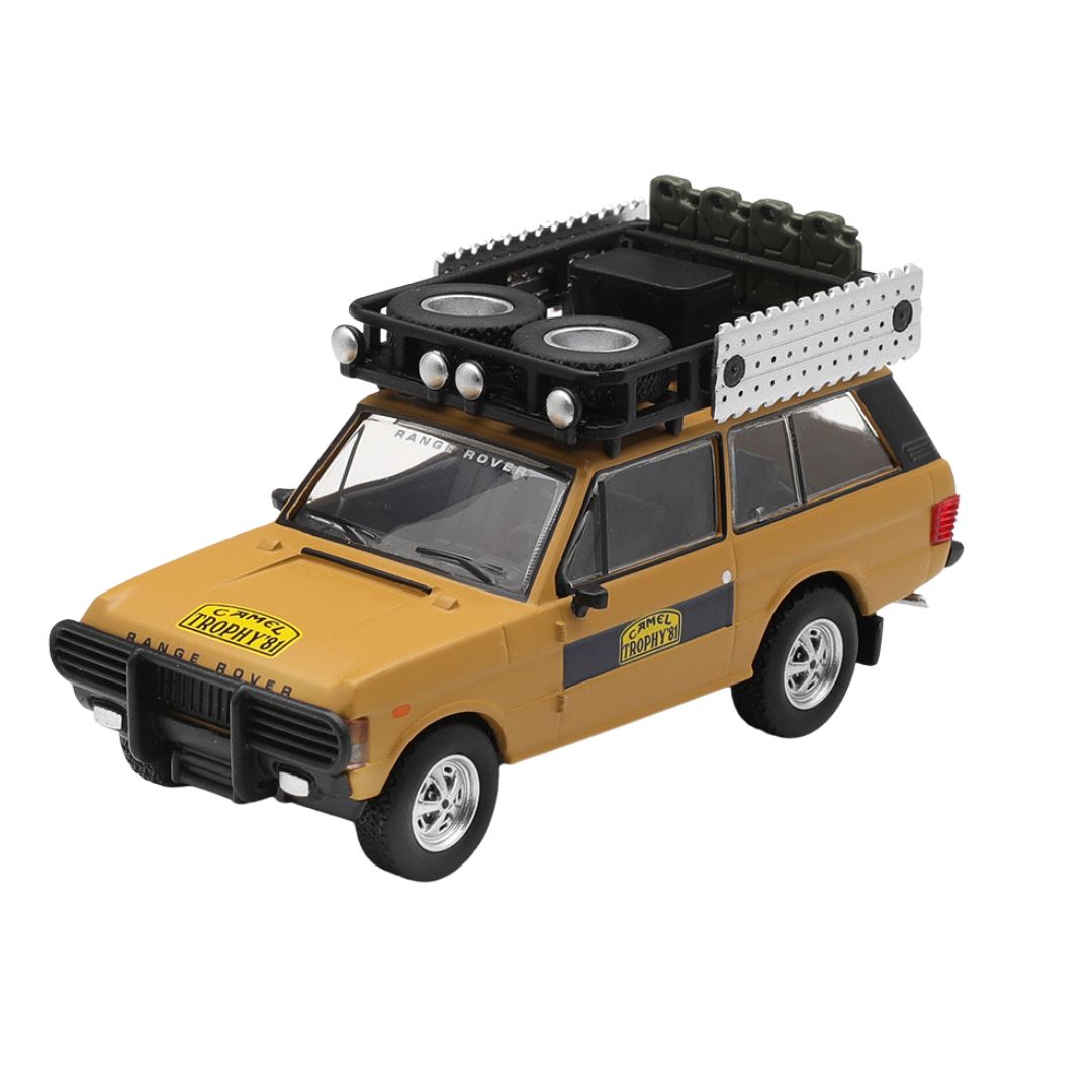 Range Rover 1981 Camel Trophy Sumatra K.Stoppa & A.Valldorf By Mini Gt -Mini GT - India - www.superherotoystore.com