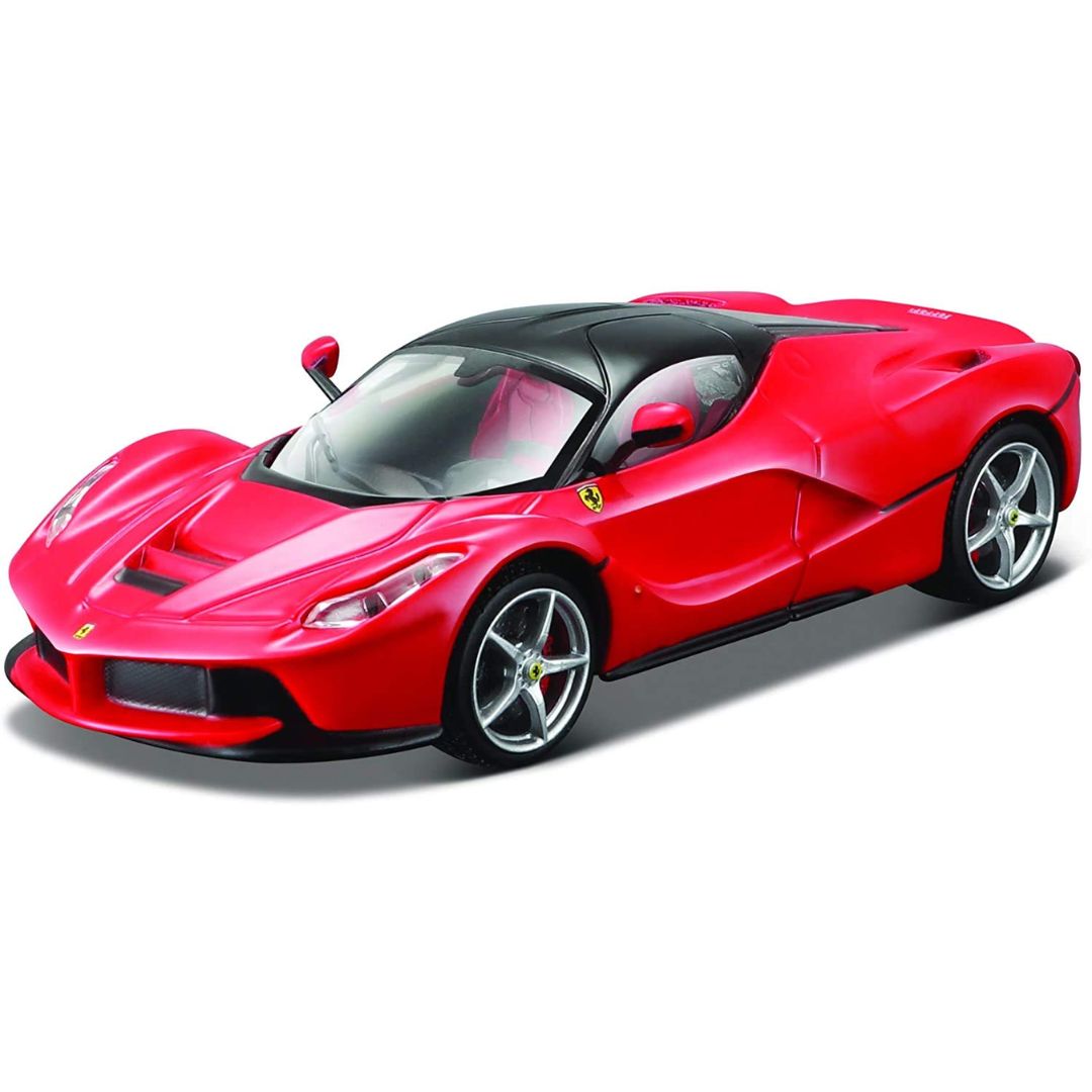 Red Ferrari LaFerrari 1:43 Scale Die-Cast car by Bburago -Bburago - India - www.superherotoystore.com