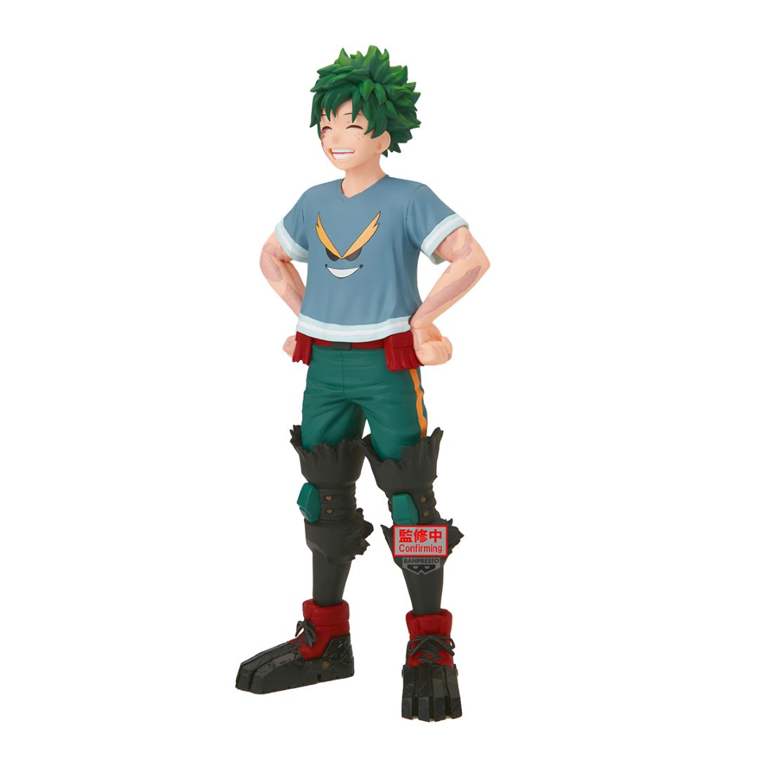 My Hero Academia 10Th Anniversary The Amazing Heroes - Izuku Midoriya Statue By Banpresto -Banpresto - India - www.superherotoystore.com