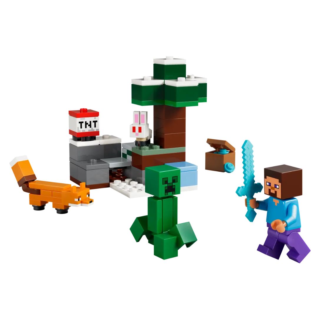 Minecraft Steve'S Taiga Adventure By Lego -Lego - India - www.superherotoystore.com